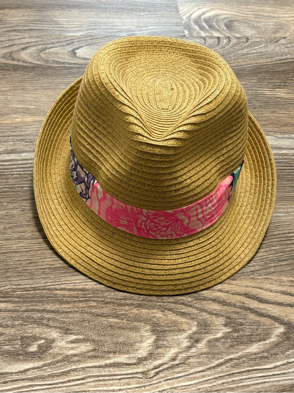 POP Fashionwear Fedora with Lilly Fabric OS